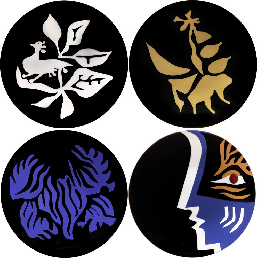 10639572 Haviland Набор десертных тарелок Haviland "Люрса по мотивам Вильмот" 16см Фарфор 