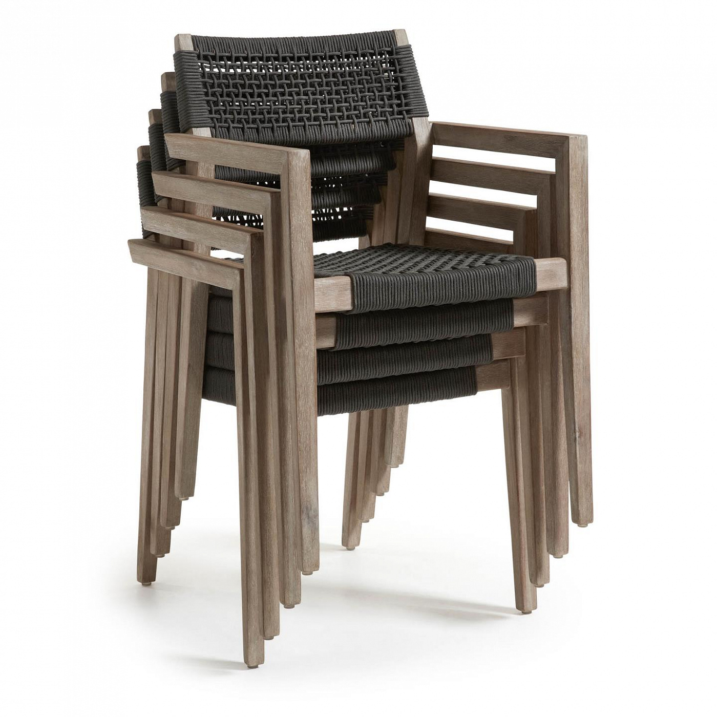 052368 Кресло Corvette темно-серое La Forma Vetter  - Вид №2