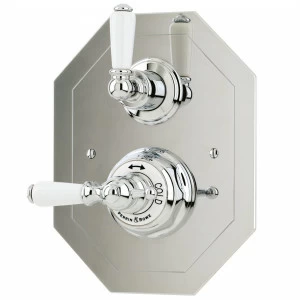 Traditional bathrooms Смеситель для душа с термостатом, фарфоровый рычаг РЫЧАГ Pr5555/nk