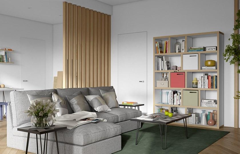 TemaHome Самонесущая открытая полка Berlin sun-id-1497679 - Вид №23