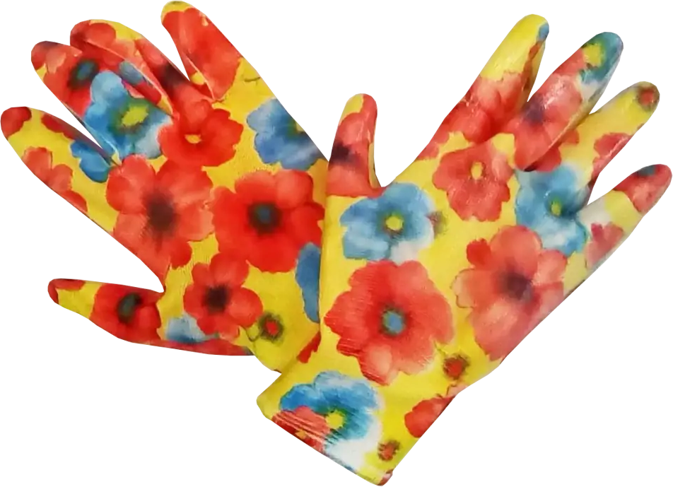 Садовые перчатки GARDEN FLOWERS с усиленной защитой 82842736