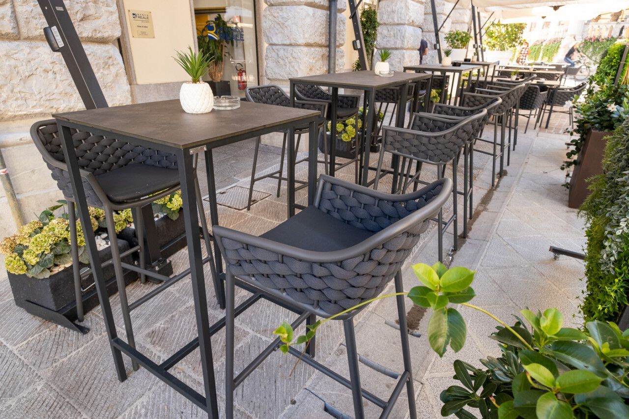 Высокий садовый стул со спинкой DRIGANI любовь ARCH-00029831 - Вид №3