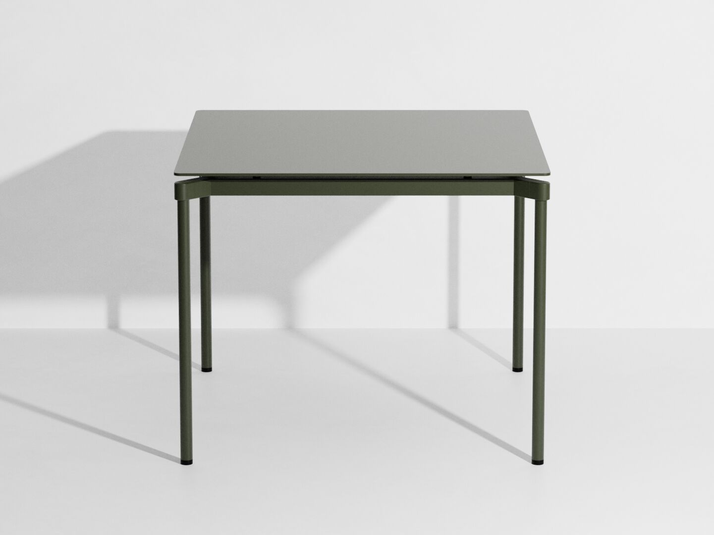 Квадратный алюминиевый стол с порошковым покрытием Petite Friture Fromme ARCH-00060895 - Вид №4