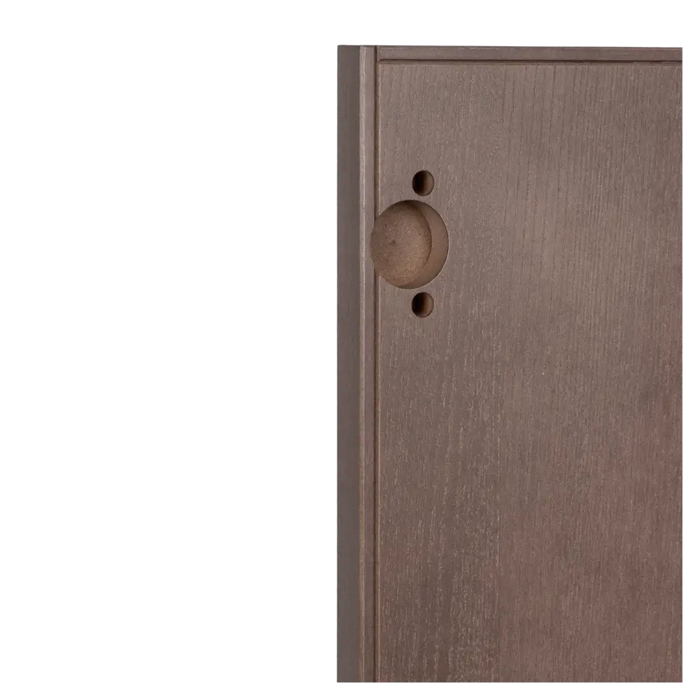 Фасад кухонного шкафа Шуя К 39.7x76.5 см KONSENSA МДФ цвет темное дерево STLM-2173235 - Вид №3