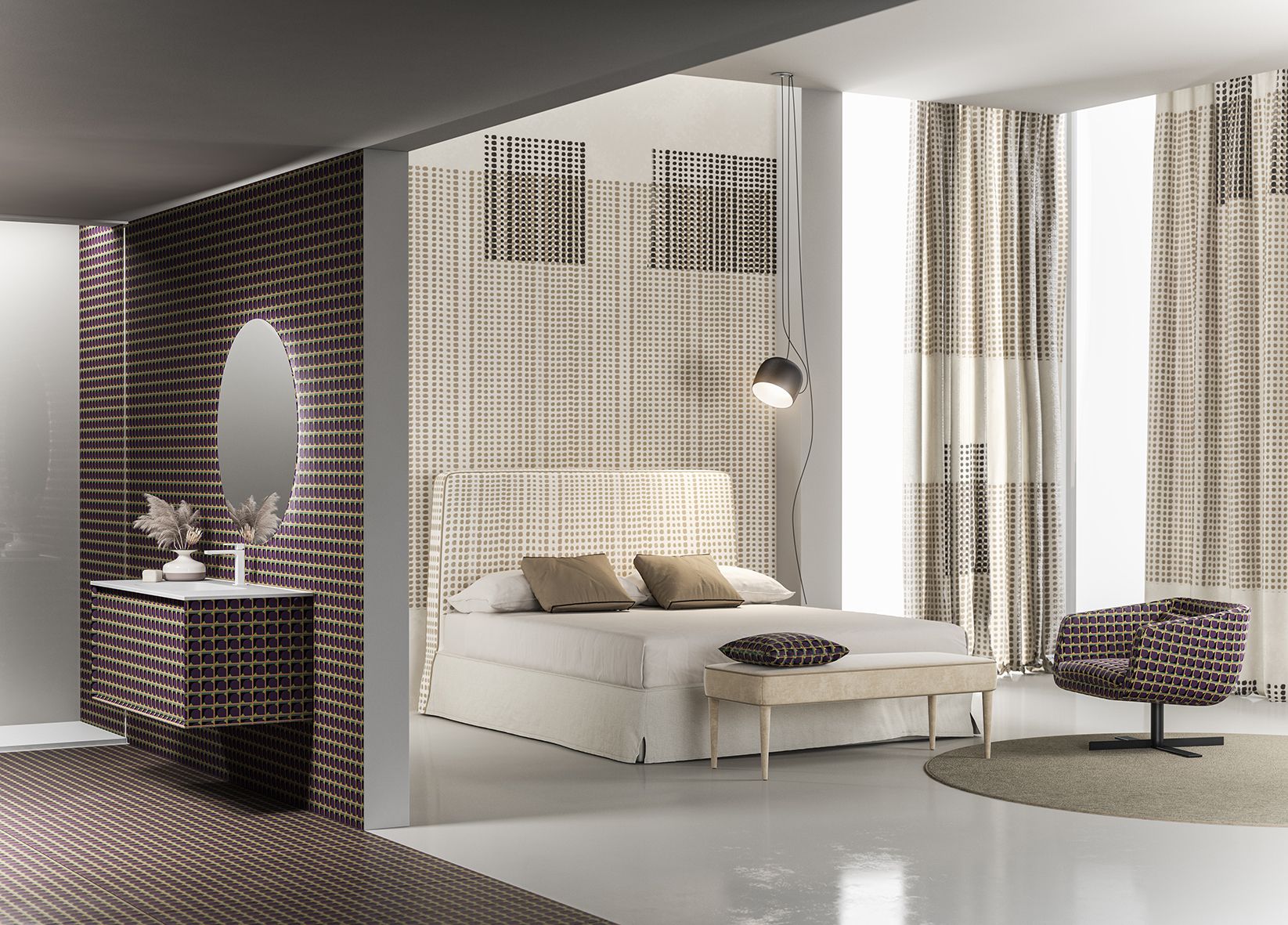 Подвесной умывальник с ящиками MOMENTI Home &amp ARCH-00132702 - Вид №5