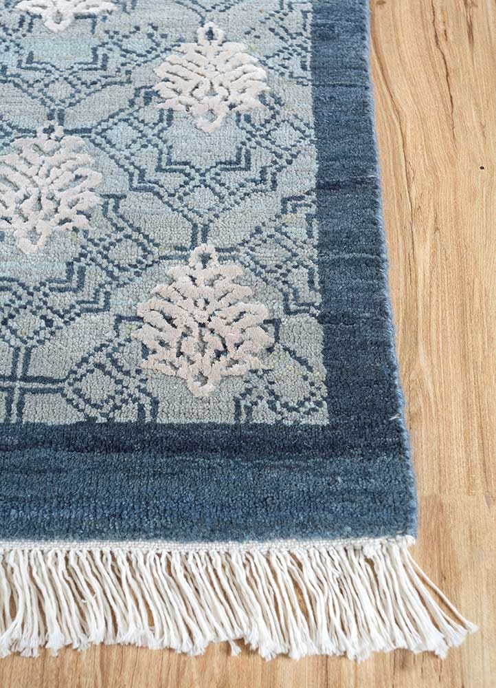 Прямоугольный шерстяной ковер ручной работы Jaipur Rugs Inde Rose - Переплетение природы и наследия ARCH-00023224 - Вид №3