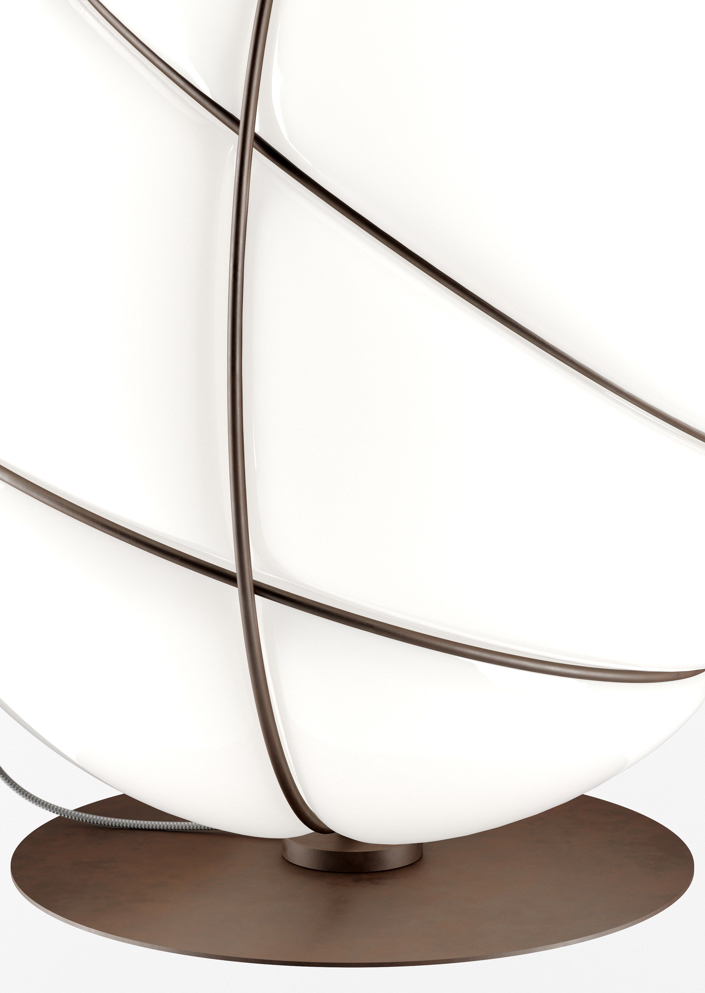 Настольная лампа из дутого стекла Fabbian Armilla ARCH-00030549 - Вид №6