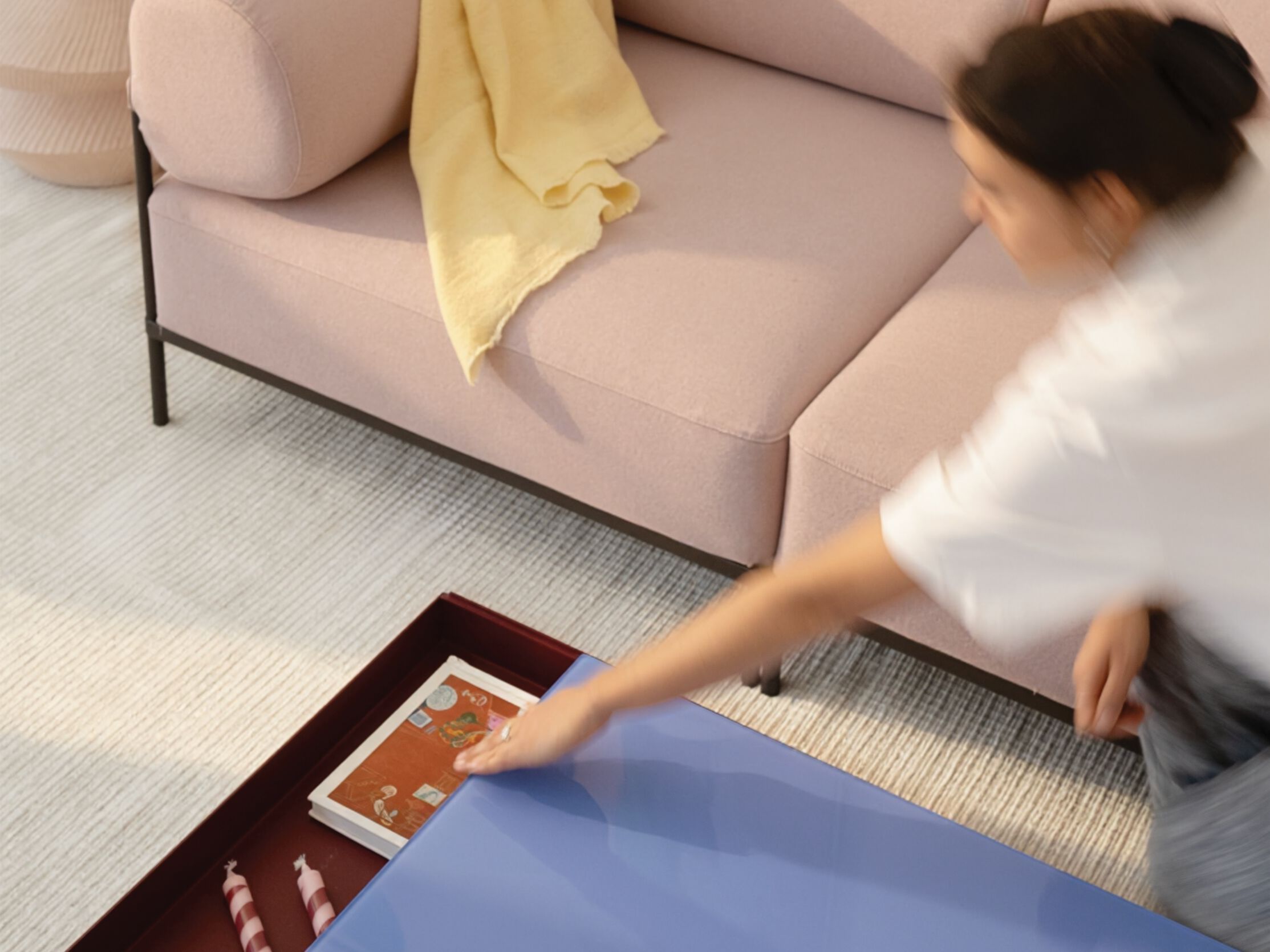 Прямоугольный стальной журнальный столик Noah Living Obento ARCH-00033963 - Вид №4