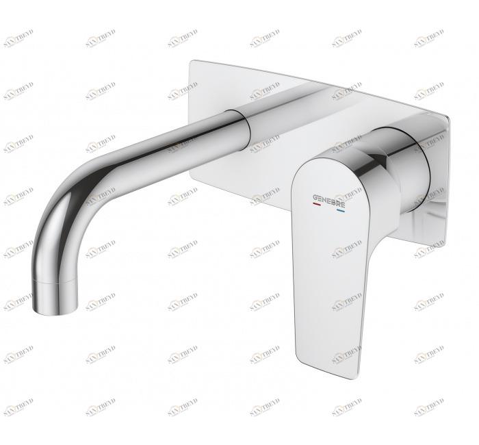 GENEBRE 64131 32 45 66 Built-in wash-basin mixer 16 cm spout 