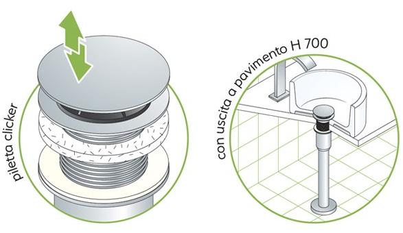 OMP Стальной сифон для умывальника sun-id-1415158 - Вид №2