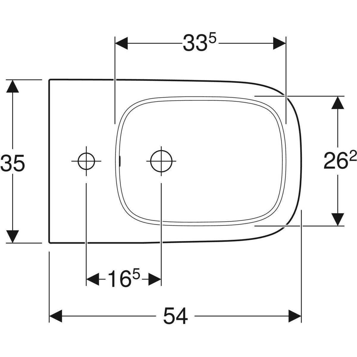 Напольное оконное биде Geberit SMYLE ARCH-00047804 - Вид №1