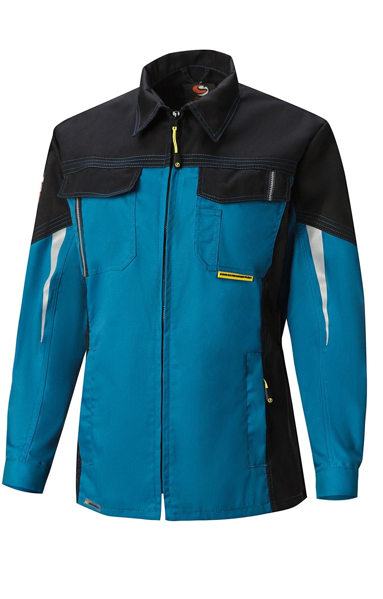 5027160 Костюм  женский аквамарин черный STATUS  Женская размер 60-62/158-164  - Вид №1