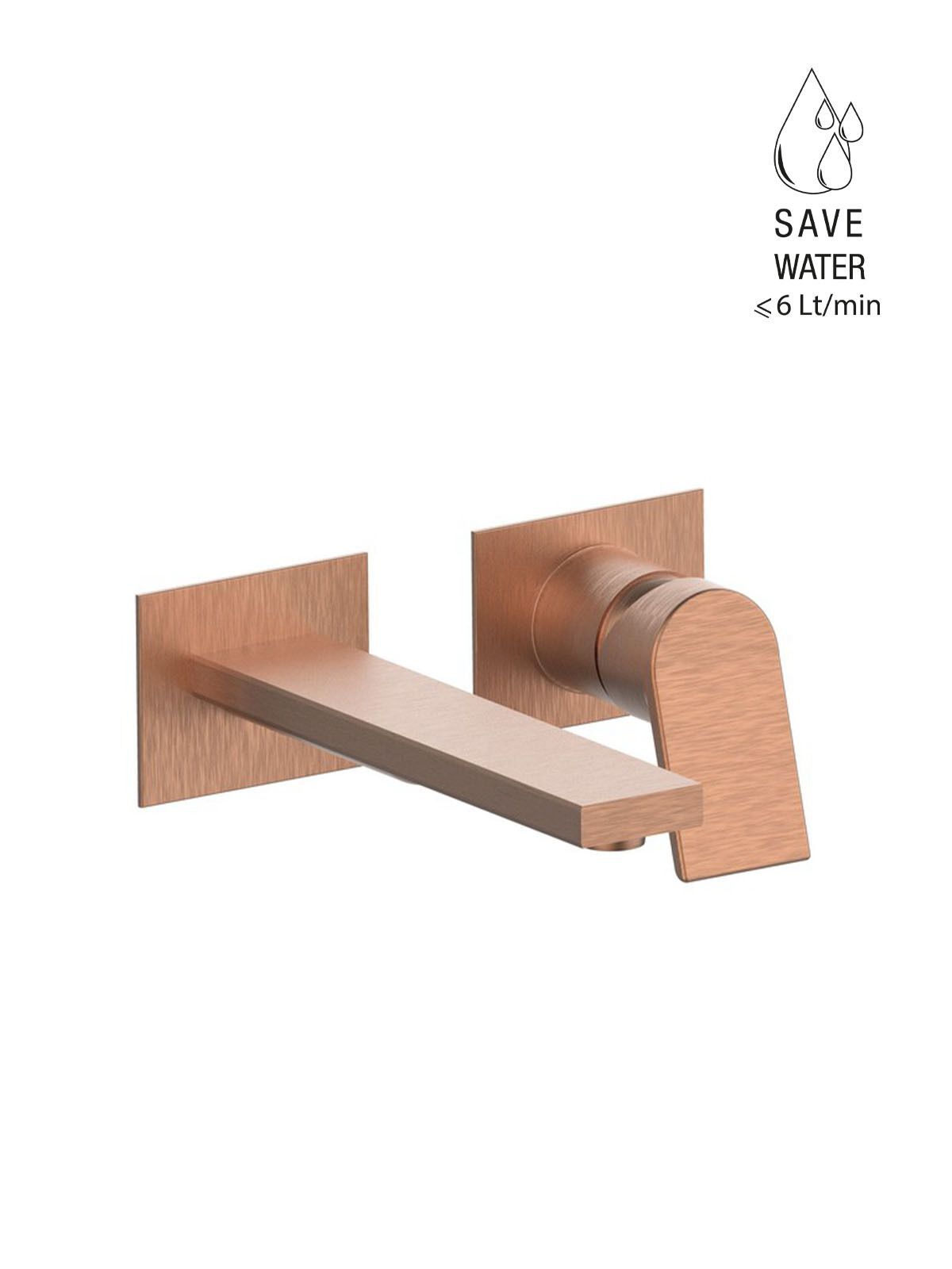 Настенный однорычажный смеситель для раковины без слива Rubinetterie Frattini Gintonic ARCH-00097178 - Вид №10