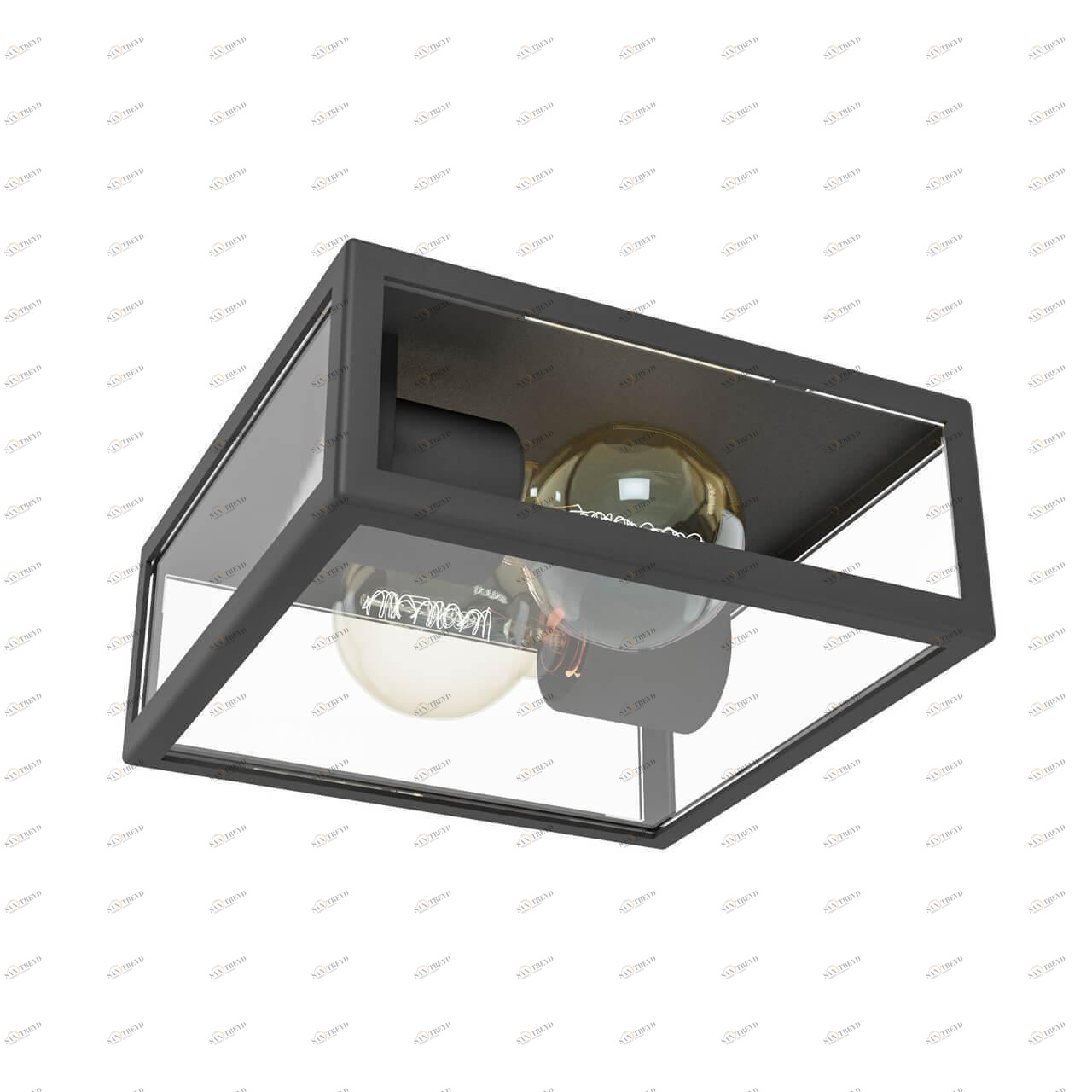 Уличный светильник прямоугольный черный Eglo Alamonte 1 94832 EGLO ALAMONTE 00-3898618 Черный 