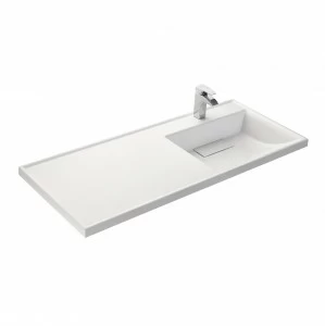 1A72243KLH010 Подвесная раковина настенная прямоугольная AQUATON ЛОНДРИ белая