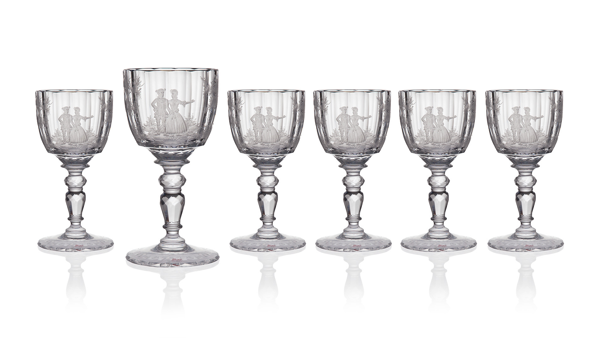 71647 Moser Набор из 6 бокалов для красного вина 290мл "Мария Терезия" п/к Хрусталь бессвинцовый  - Вид №2