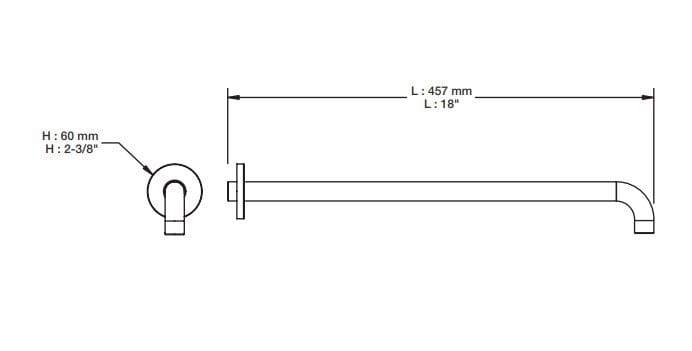 Термостатический набор для душа с душем BARIL PRO-3000-74 ARCH-00146697 - Вид №6