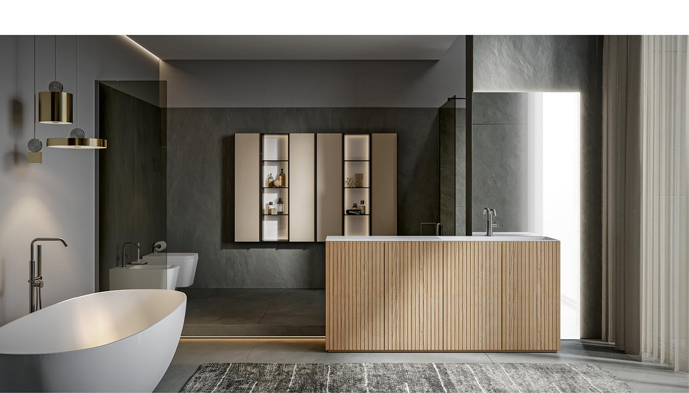 ED-ST19 Edone Ванна Vasca ÛV Размещение в центре комнаты  - Вид №4