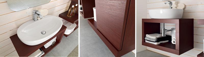 MG 18 MIRAGGIO Комплект мебели для ванной комнаты 82 см ARDECO Ardeco S. R. L MARAGGIO 7998 - Вид №2