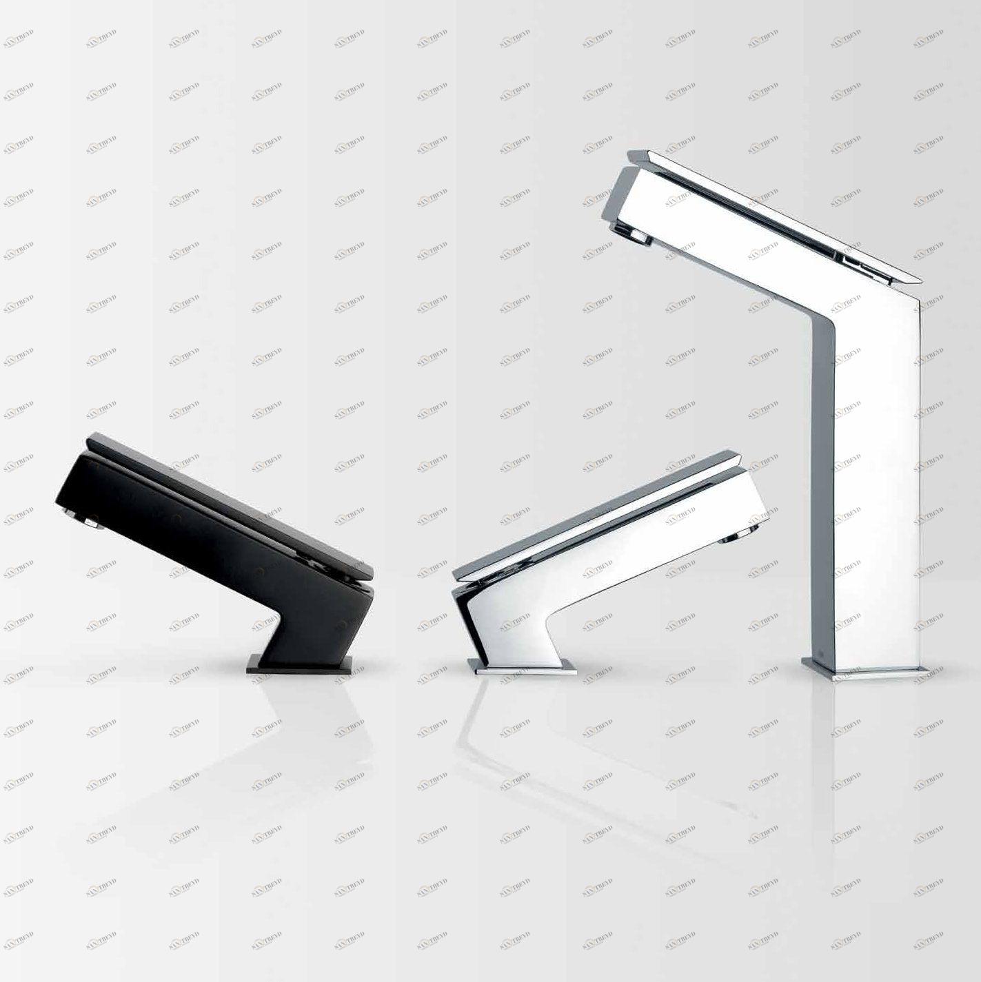 4851 1 Euclide Смеситель для раковины низкий цвет хром Mamoli 38142