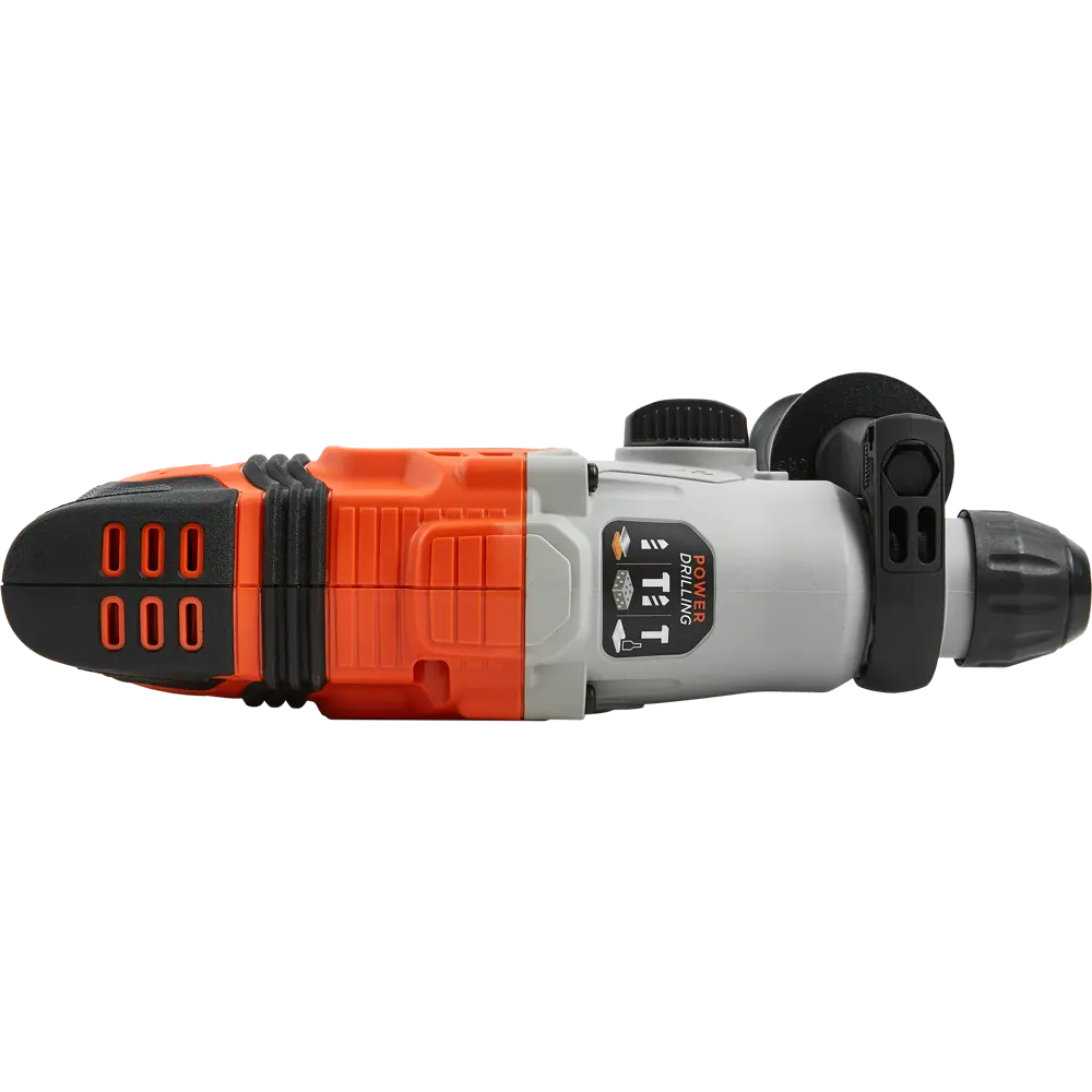 Перфоратор аккумуляторный SDS-plus Black&Decker BCD900B-XJ, 18 В, 1.2 Дж, без АКБ и ЗУ BLACK + DECKER STLM-2166100 - Вид №2