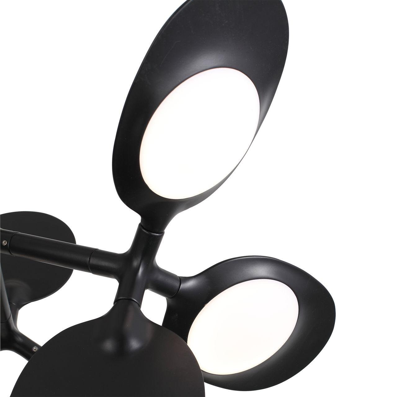 Подвесная светодиодная люстра ST Luce Farfalla SL824.403.09 ST LUCE ДИЗАЙНЕРСКИЕ, FARFALLA 138188 Черный  - Вид №1