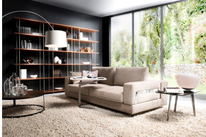 Съемный диван из ткани