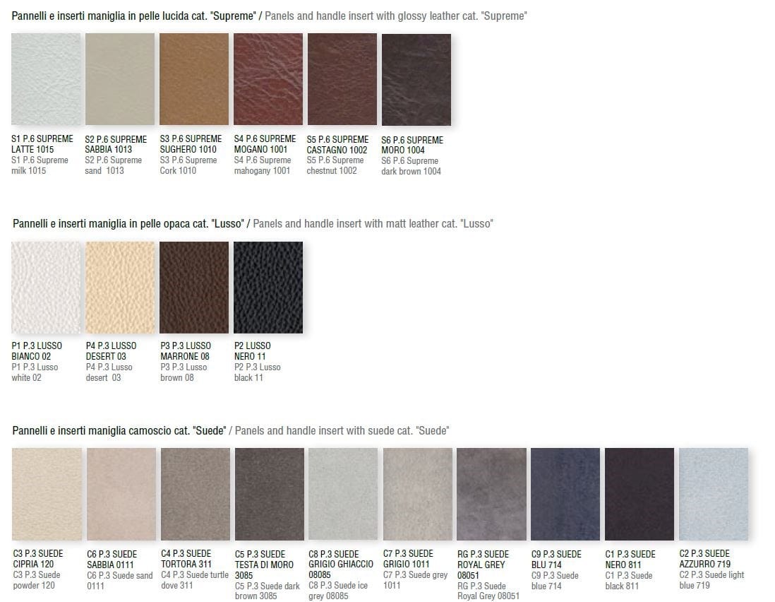 Кожаная распашная дверь Longhi Aluminiun Chic-Doors ARCH-00120299 - Вид №9