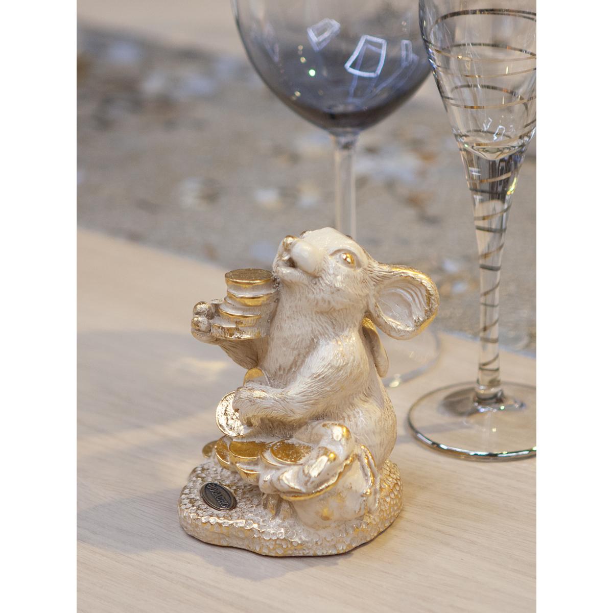 22637 Денежная Мышка 2020 Айвори BOGACHO 4627163961564 - Вид №6