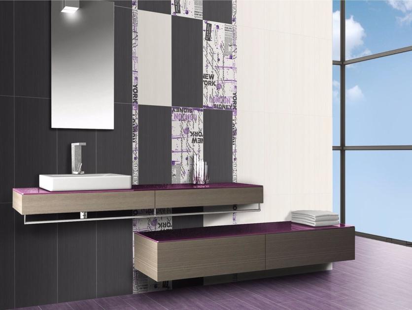 CERAMICHE BRENNERO Белая настенная плитка для дома Flou sun-id-1346514 - Вид №2