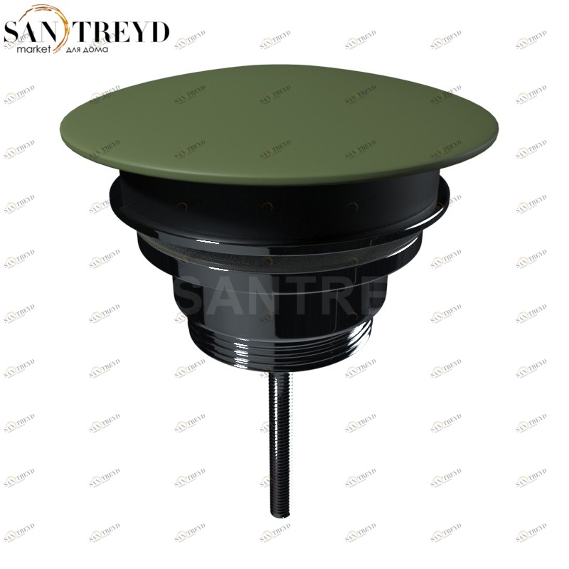 923311 Донный клапан клик-клак всегда открытый с накладкой из керамики 1”1/4 Kerasan 