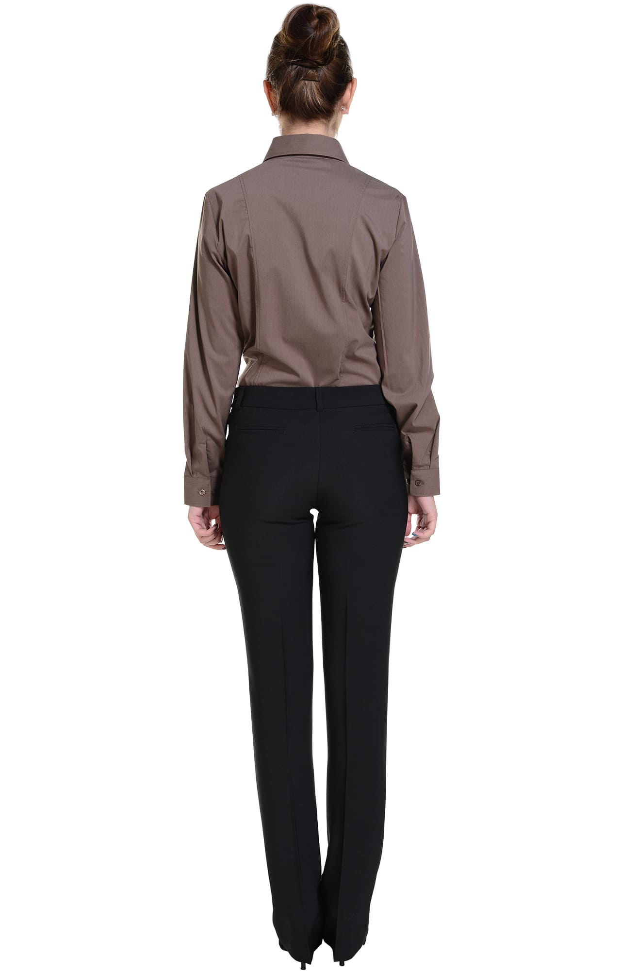 5030123 Рубашка женская  chocolate El-Risto  Корпоративная одежда  размер 54 (4XL)  - Вид №7