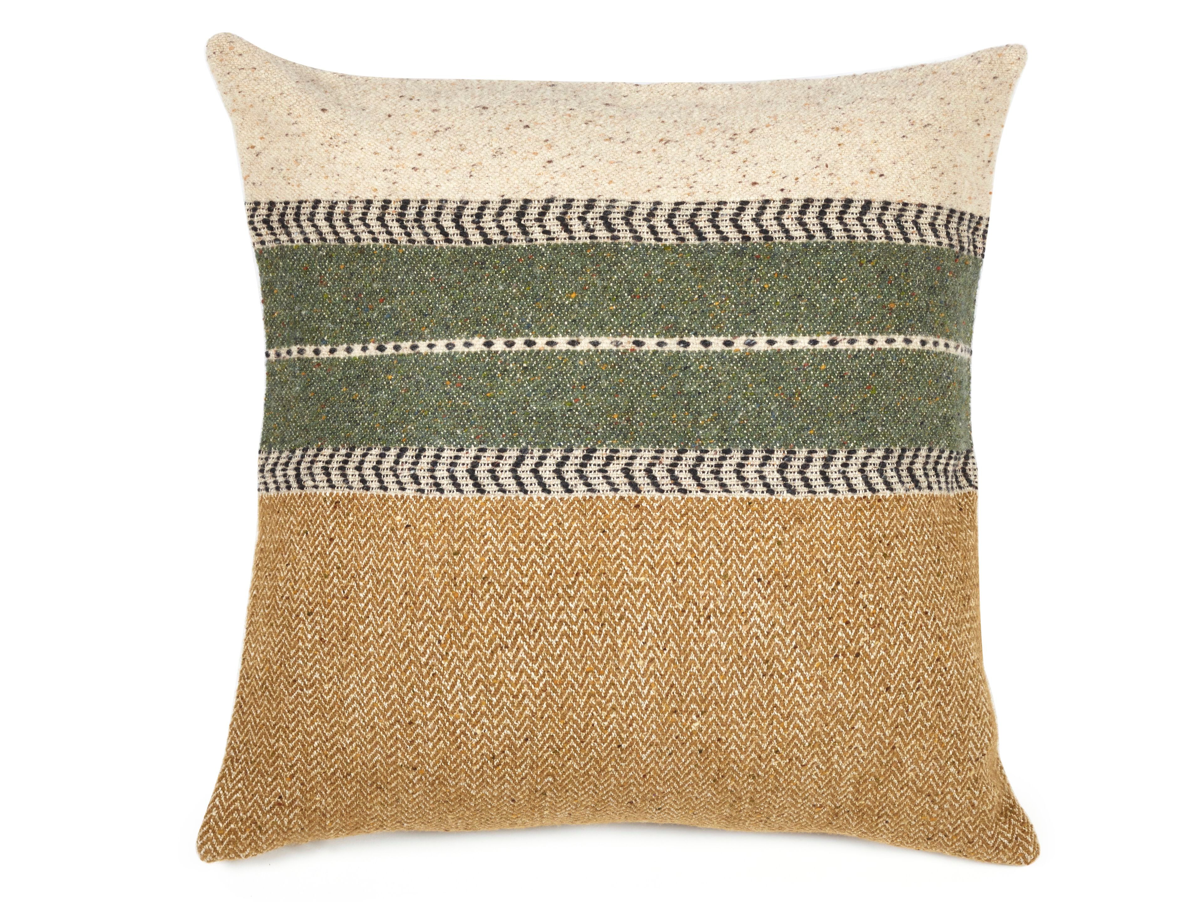 Льняная и шерстяная квадратная подушка Libeco Home ARCH-00044278