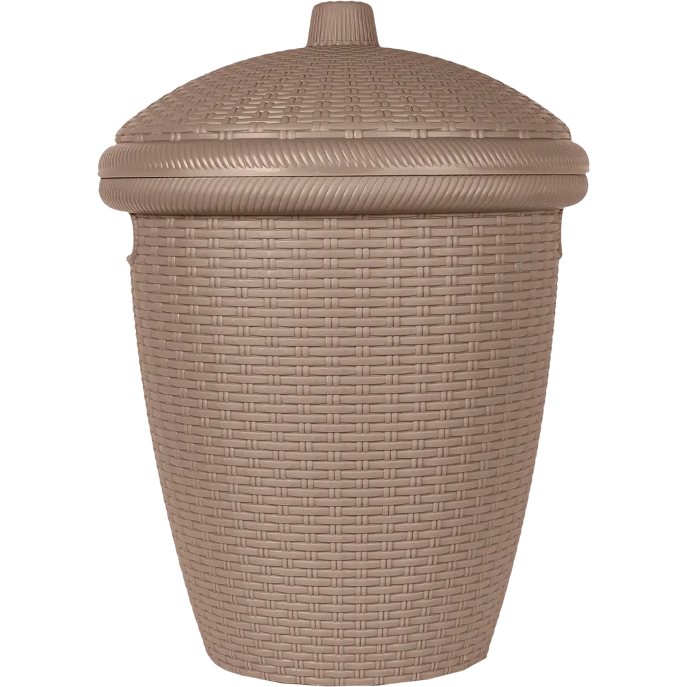 Корзина для белья Keeplex Rattan цвет морской песок 86851584 STLM-2112256 - Вид №1