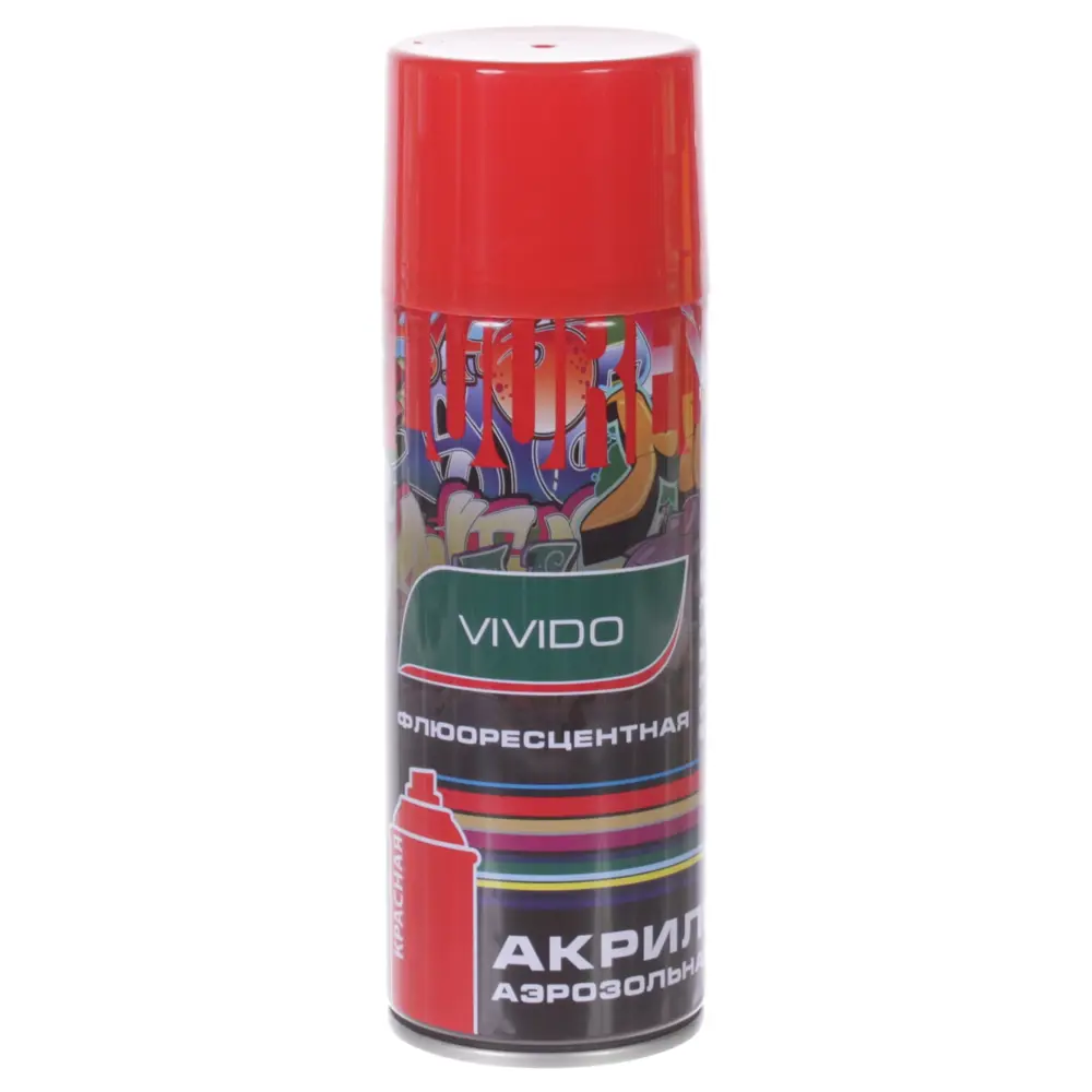 Аэрозоль Vivido флюоресцентная цвет красный 81965161 STLM-2128468 