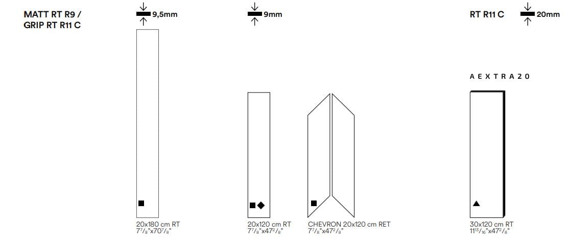 Напольное покрытие из керамогранита в помещении и на открытом воздухе с эффектом дерева Ceramiche Caesar Rever ARCH-00127351 - Вид №5
