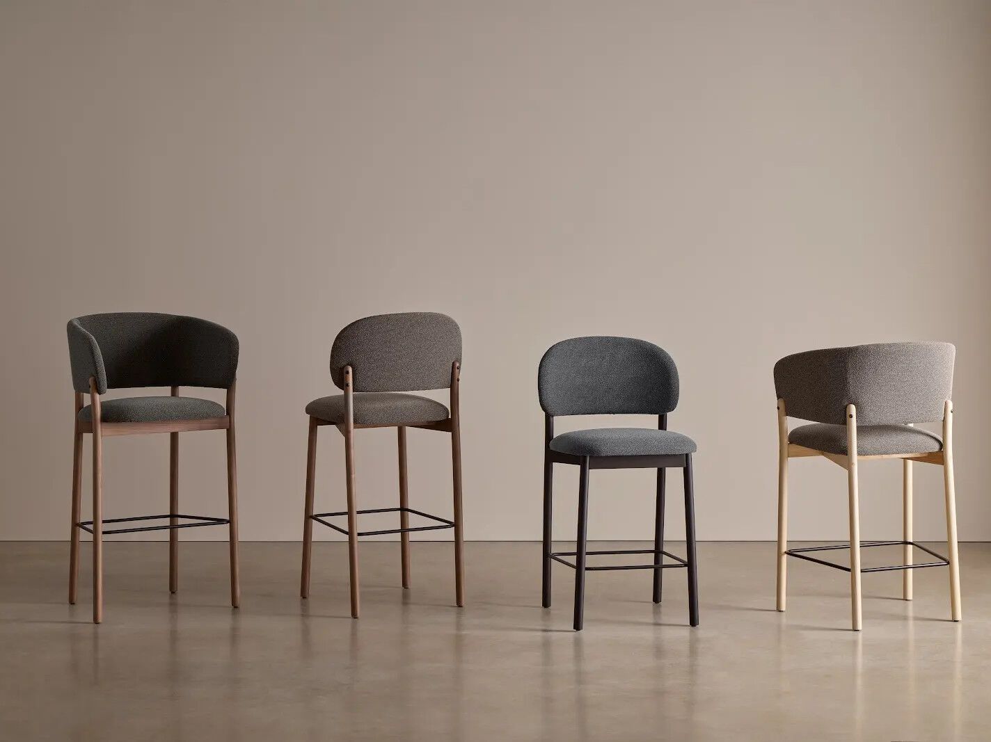 Тканевый мягкий стул Blasco&Vila RC Wood ARCH-00021214 - Вид №3