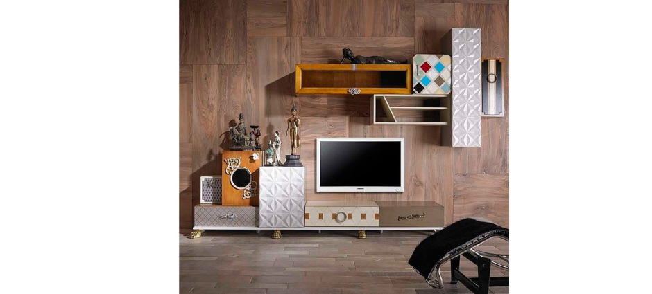 023291 Мебельная композиция ТВ Lola Glamour Tetris Santreyd - Вид №1