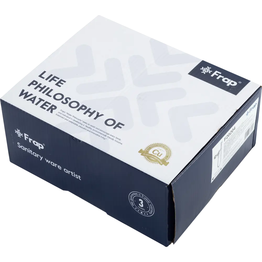 89359056 Гигиенический душ Frap Arne F20204, набор со смесителем, цвет хром STLM-0989710  - Вид №9