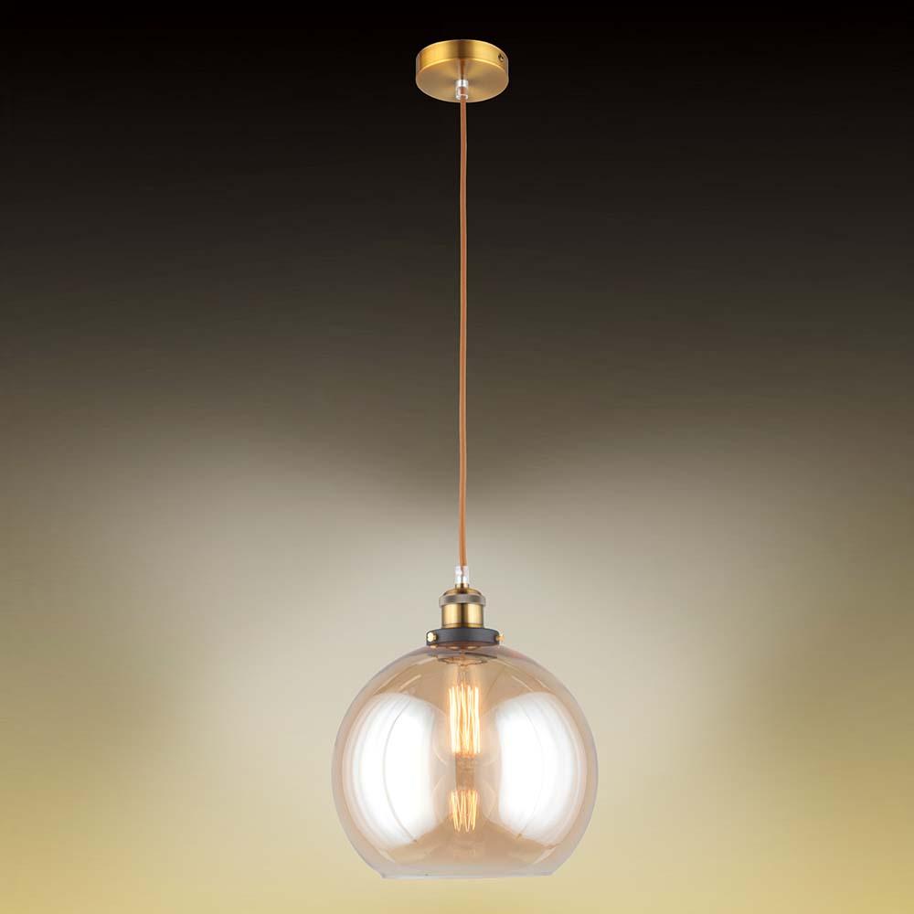 Подвесной светильник Omnilux Manarola OML-92006-01 OMNILUX MANAROLA 275176 Бронза  - Вид №2