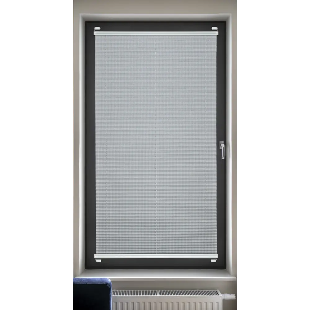 Штора плиссе 52x170 см жаккард серая 89411341 STLM-2124034 Santreyd  - Вид №9
