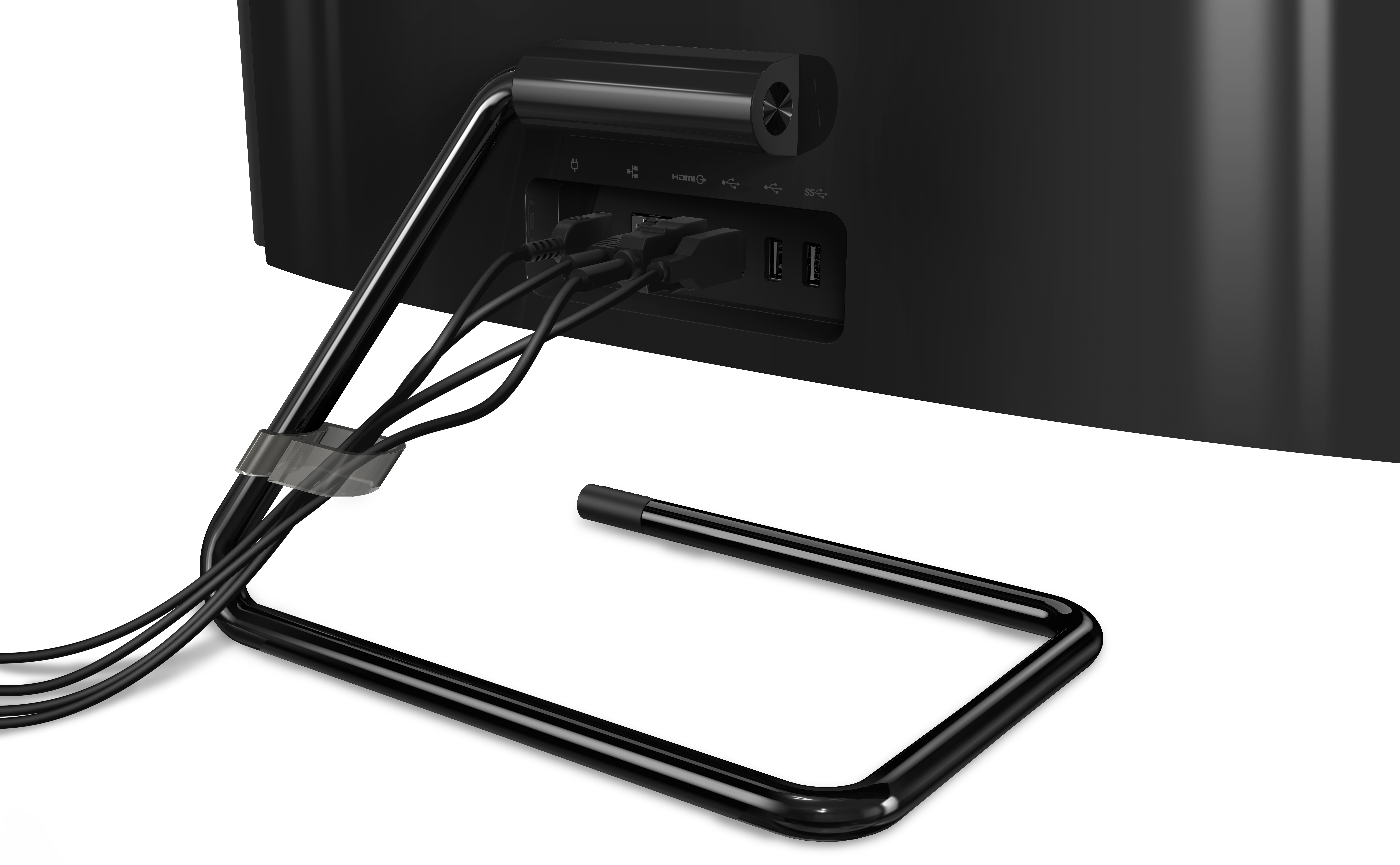 F0EX000VRK ideacentre aio 3 22ada05 21.5"(1920x1080)/amd ryzen 3 3250u(2.6ghz)/8192mb/256ssdgb/dvdrw/int:amd radeon/bt/wifi/war 1y/5.28kg/black/dos + клавиатура, мышь usb Lenovo Santreyd  - Вид №13