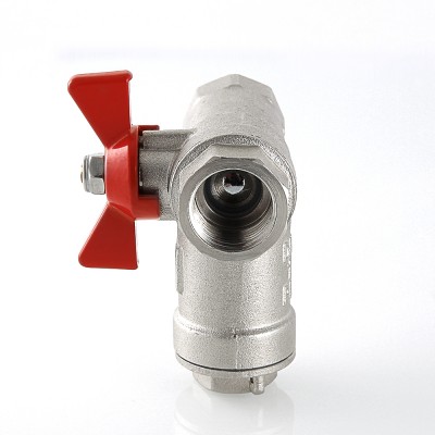 VT.294.N.04 Кран шаровой со встроенным прямым фильтром Valtec 1/2"  - Вид №10