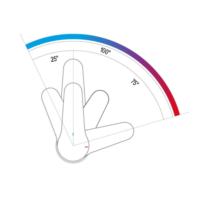OME614RLT6 Смеситель для мойки DANIEL RUBINETTERIE Omega - Вид №1