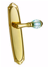 Bronces Mestre Ручка из латуни с кристаллами swarovski® на пластине Clasica sun-id-1487299 - Вид №52