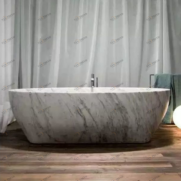 Ванна отдельно стоящая SOLIDEA190MC Antonio Lupi SOLIDEA Antoniolupi