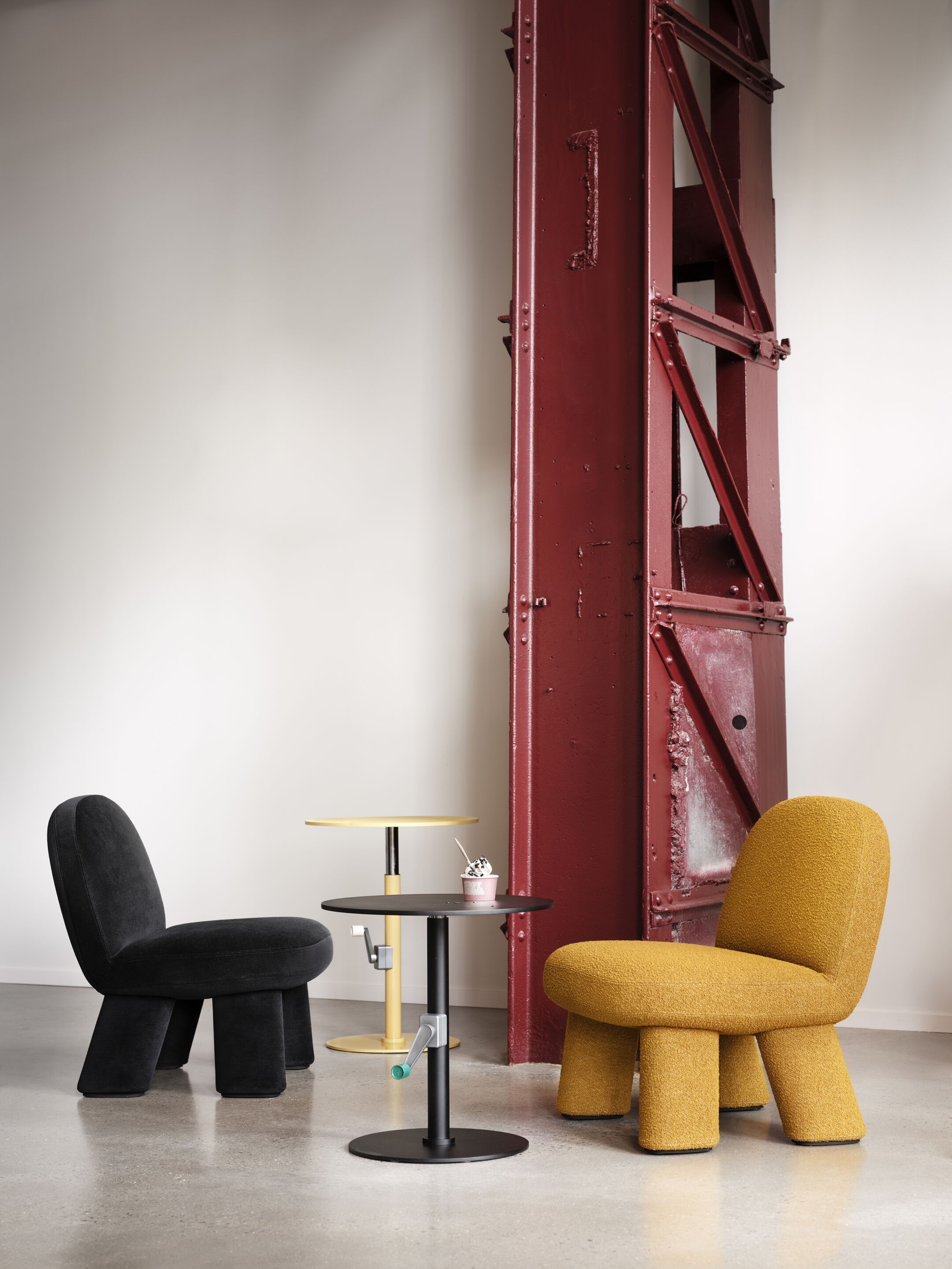 Круглый стол с регулируемой высотой Bla Station VEVA ARCH-00055700 - Вид №11