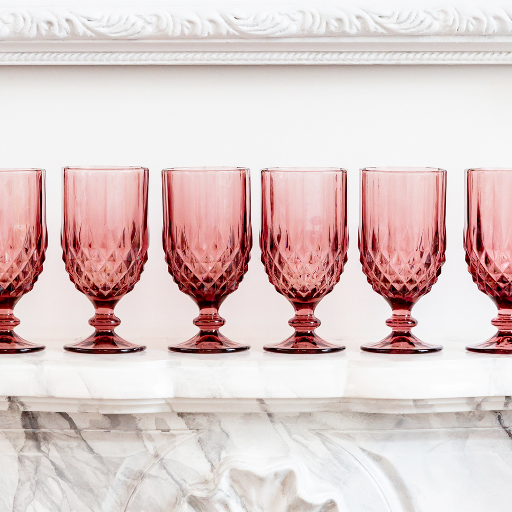 21091717 Комплект бокалов «Кинг» (6 штук, рубин) Object Desire Светский прием  - Вид №4