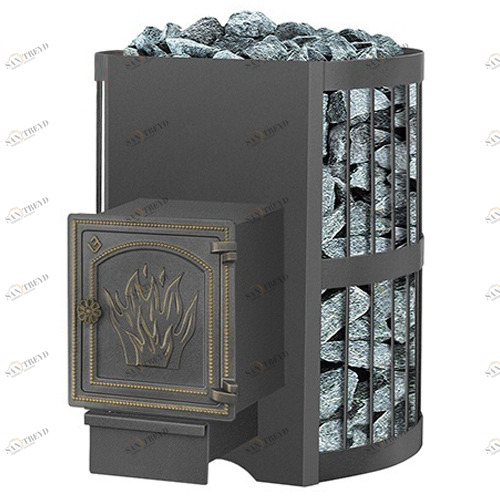 Печь для бани Везувий Скиф Стандарт 16 (ДТ-4) 2016 с теплообменником 3659