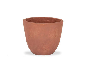 Бетонный садовый горшок